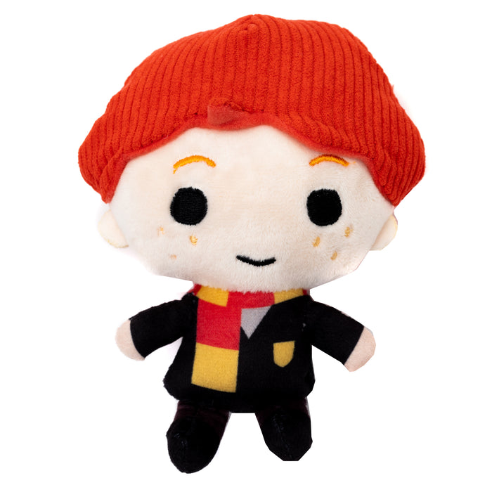 Dog Toy Squeaker Plush - Harry Potter Ron Weasley Standing Charm Full Body Pose Dog Toy Squeaky Plush The Wizarding World of Harry Potter   