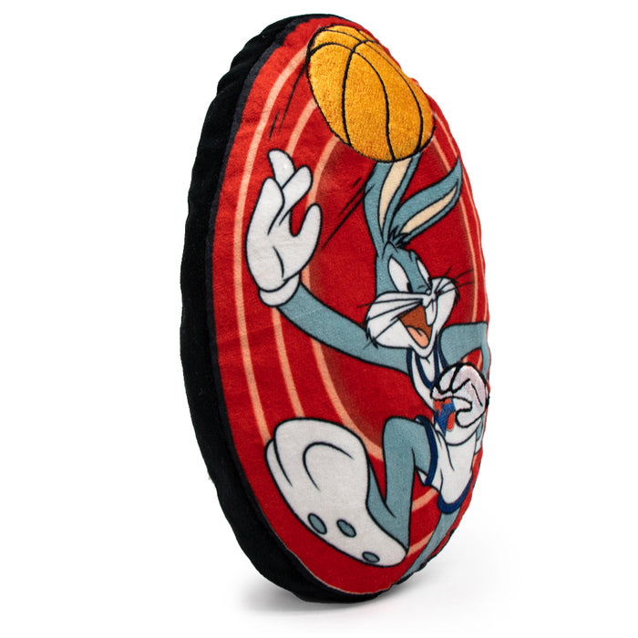 Dog Toy Squeaker Plush - Space Jam Bugs Bunny Shooting Basketball Dog Toy Squeaky Plush Looney Tunes   