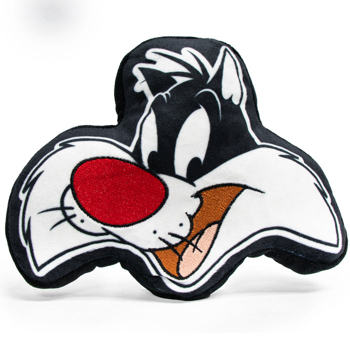 Dog Toy Squeaky Plush - Looney Tunes Sylvester the Cat Smiling Dog Toy Squeaky Plush Looney Tunes   
