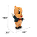 Dog Toy Squeaker Plush - Looney Tunes Porky Pig Full Body Standing Pose Dog Toy Squeaky Plush Looney Tunes   