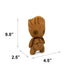 Dog Toy Squeaky Plush - Kawaii Groot Standing Pose Dog Toy Squeaky Plush Marvel Comics   
