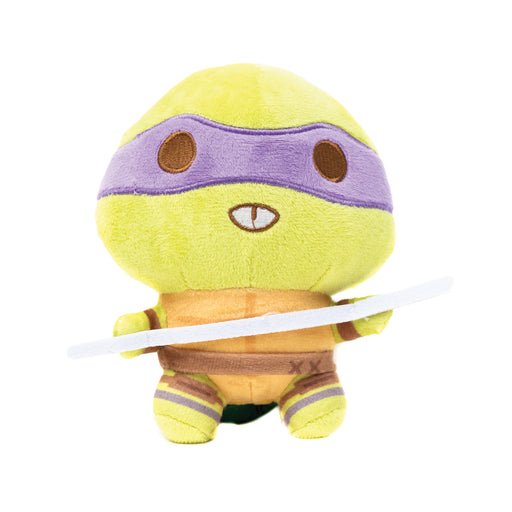 Dog Toy Squeaker Plush - Teenage Mutant Ninja Turtles Donatello Full Body Staff Pose Purple Dog Toy Squeaky Plush Nickelodeon   
