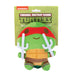 Dog Toy Squeaker Plush - Teenage Mutant Ninja Turtles Raphael Full Body Sais Pose Red Dog Toy Squeaky Plush Nickelodeon   