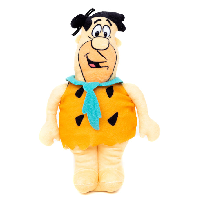 Dog Toy Squeaker Plush - Cocoa Pebbles The Flintstones Fred Flintstone Full Body Pose Dog Toy Squeaky Plush The Flintstones   