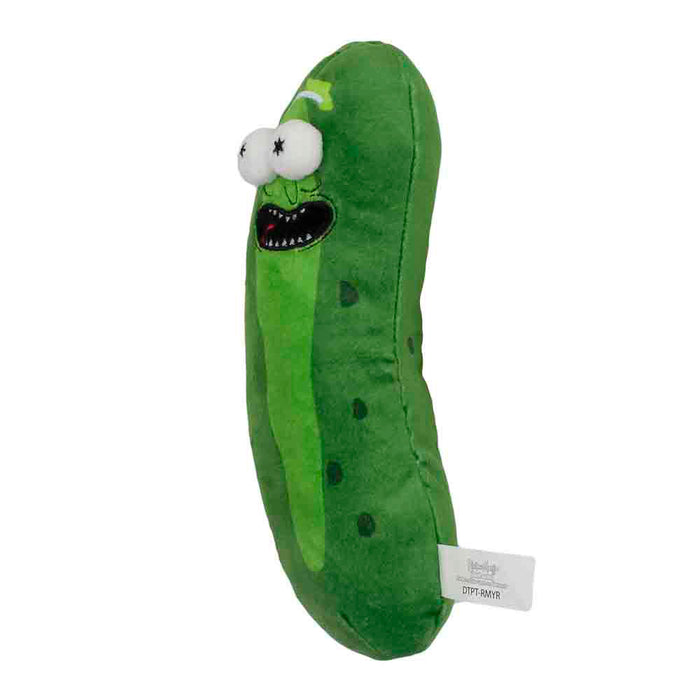 Dog Toy Squeaker Plush - Rick and Morty Pickle Rick Pose Greens Dog Toy Squeaky Plush Rick and Morty   