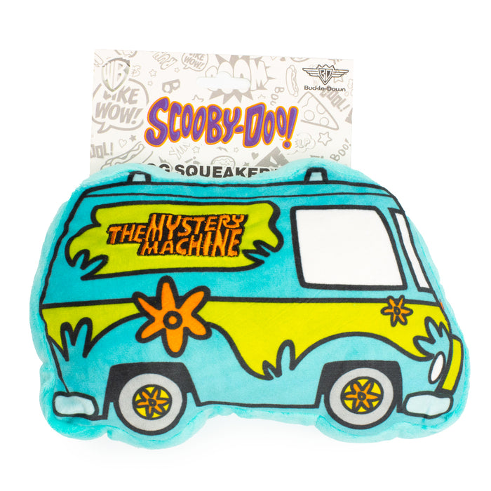 Dog Toy Squeaker Plush - Scooby Doo Flat Mystery Machine Van Dog Toy Squeaky Plush Scooby Doo   