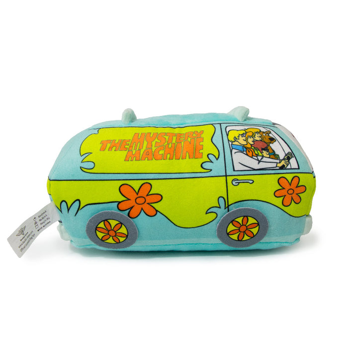 Dog Toy Squeaker Plush - Scooby Doo Group in Mystery Machine Van Dog Toy Squeaky Plush Scooby Doo   