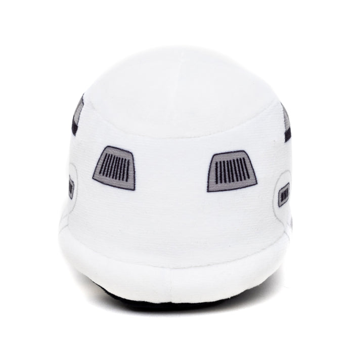Dog Toy Squeaker Plush - Stormtrooper Helmet White Dog Toy Squeaky Plush Star Wars   