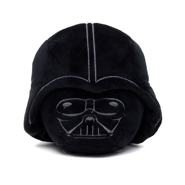 Dog Toy Squeaker Plush - Darth Vader Helmet Black Dog Toy Squeaky Plush Star Wars   