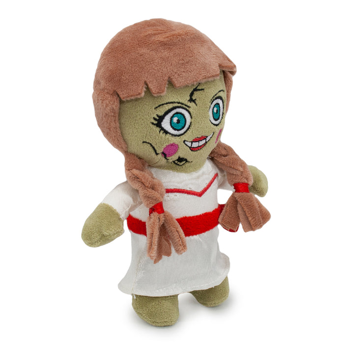 Dog Toy Squeaker Plush - Annabelle Creation Standing Smile Pose Dog Toy Squeaky Plush Warner Bros. Horror Movies   