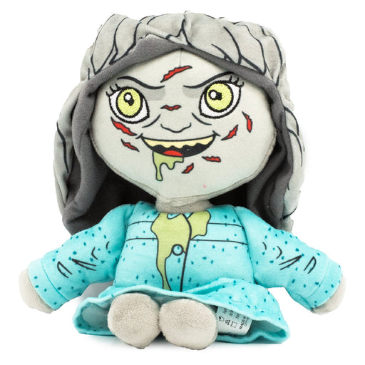 Dog Toy Squeaker Plush - The Exorcist Regan 3-D Standing Pose Dog Toy Squeaky Plush Warner Bros. Horror Movies   