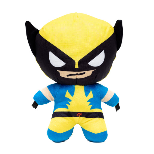 Dog Toy Squeaker Plush - X-Men Wolverine Full Body Standing Pose Dog Toy Squeaky Plush Marvel Comics   