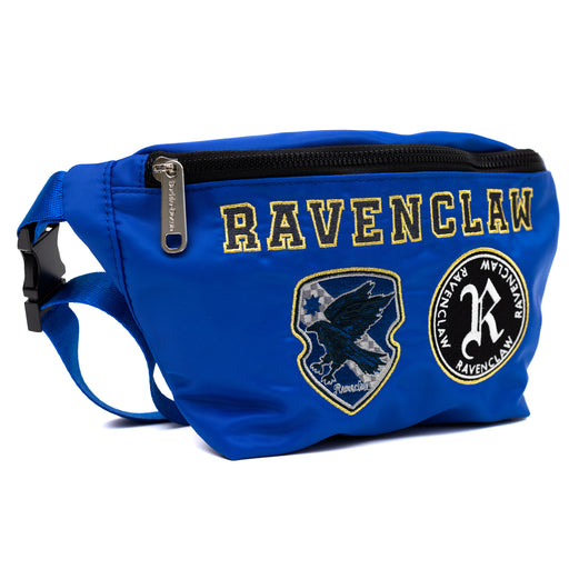 Fanny Pack - Harry Potter RAVENCLAW Patches Embroidered Blue Fanny Packs The Wizarding World of Harry Potter   