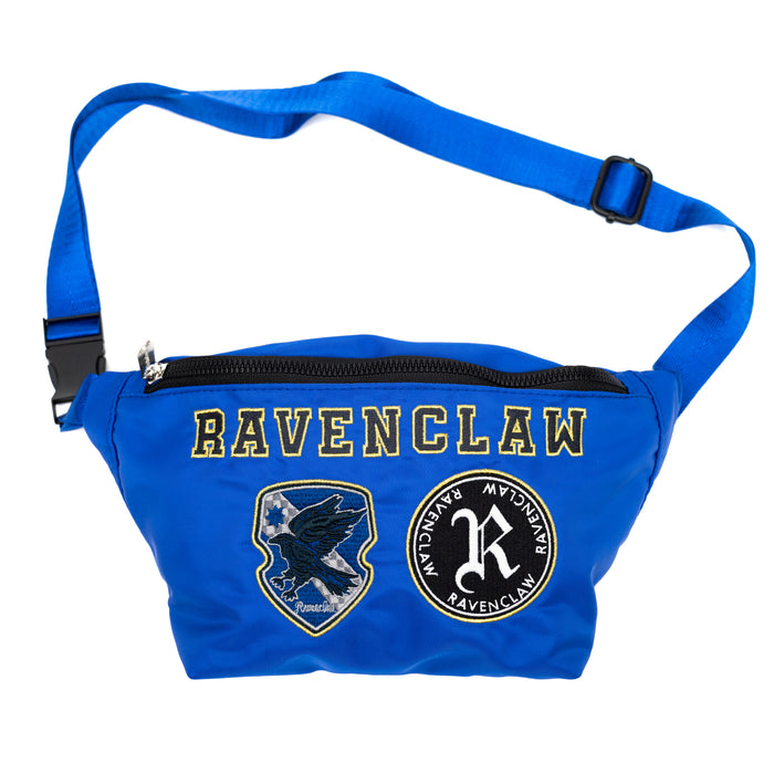 Fanny Pack - Harry Potter RAVENCLAW Patches Embroidered Blue Fanny Packs The Wizarding World of Harry Potter   