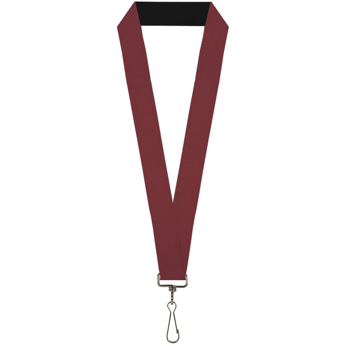 Lanyard - 1.0" - Burgundy Lanyards Buckle-Down   