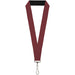 Lanyard - 1.0" - Burgundy Lanyards Buckle-Down   