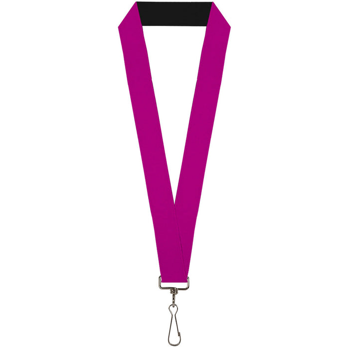 Lanyard - 1.0" - Fuchsia Lanyards Buckle-Down   