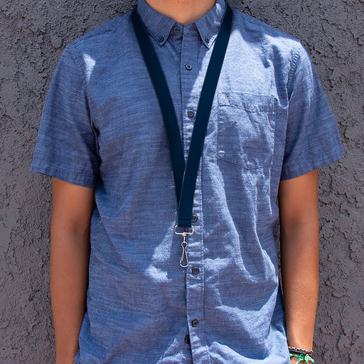 Lanyard - 1.0" - Navy Lanyards Buckle-Down   