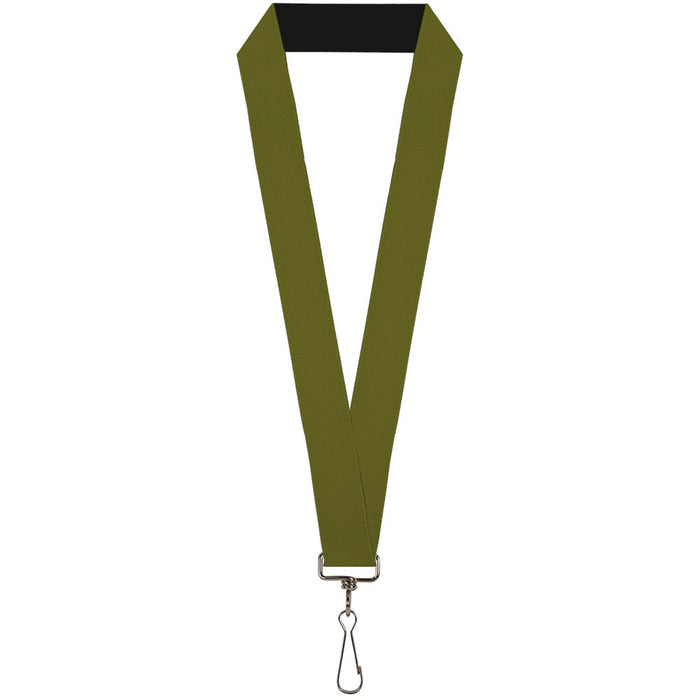 Lanyard - 1.0" - Olive Lanyards Buckle-Down   