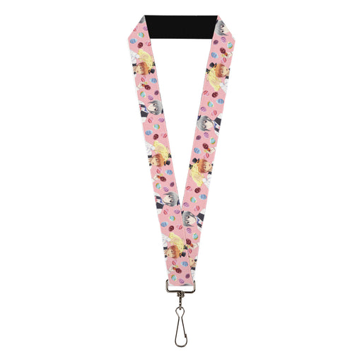 Lanyard - 1.0" - Fruits Basket Kyo and Yuki Easter Themed Animage Poster Pose Pink Lanyards Crunchyroll   