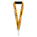 Lanyard - 1.0" - HAIKYU Player Characters and Title Logo Yellow Lanyards Crunchyroll   