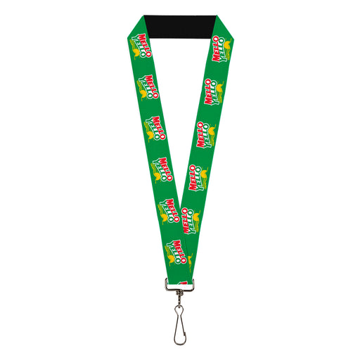 Lanyard - 1.0" - MELLO YELLO Logo Green/White/Red/Yellow Lanyards The Coca-Cola Company   