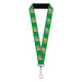 Lanyard - 1.0" - MELLO YELLO Logo Green/White/Red/Yellow Lanyards The Coca-Cola Company   