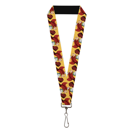 Lanyard - 1.0" - My Hero Academia Mirio Togata Upper Cut Pose Yellow Lanyards Crunchyroll   