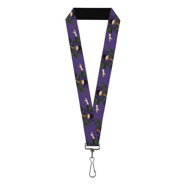 Lanyard - 1.0" - My Hero Academia Kai Chisaki Action Pose Purple Lanyards Crunchyroll   