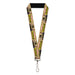 Lanyard - 1.0" - MY HERO ACADEMIA Character Trio Pose and Title Logo Tan Lanyards Crunchyroll   