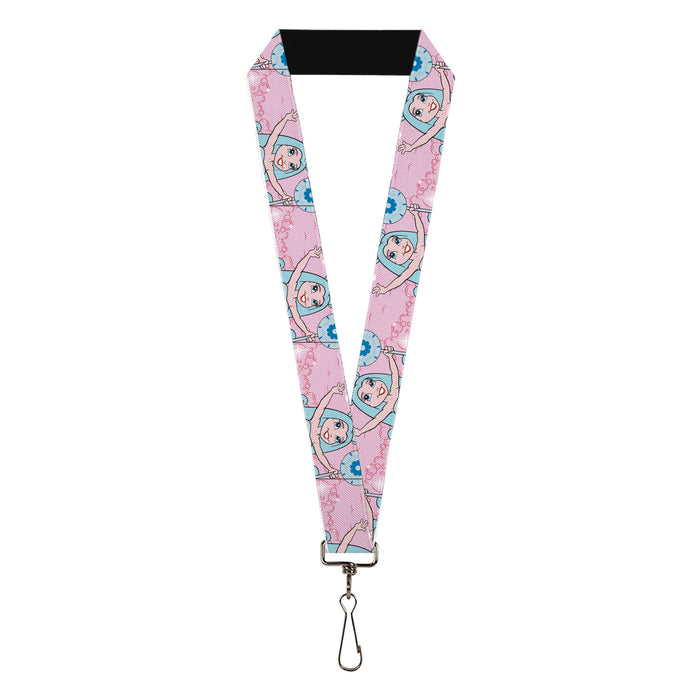 Lanyard - 1.0" - Candy Land Queen Frostine Pose and Float Bubbles Pinks Lanyards Hasbro   