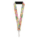 Lanyard - 1.0" - Candy Land TAKE ME TO THE CANDY Character Collage Multi Color Lanyards Hasbro   