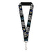 Lanyard - 1.0" - COWBOY BEBOP Spike and Vicious Pose and Title Logo Black/Blues Lanyards Crunchyroll   