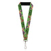 Lanyard - 1.0" - COWBOY BEBOP Crew Group Pose and Title Logo Green/Black Lanyards Crunchyroll   