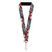 Lanyard - 1.0" - SOLO LEVELING Sung Jinwoo Anime Expo Pose Grays/Red Lanyards Crunchyroll   