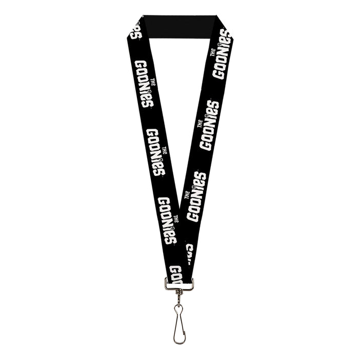 Lanyard - 1.0" - THE GOONIES Title Logo Black/White Lanyards Warner Bros. Horror Movies   