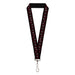 Lanyard - 1.0" - Skelanimals Six Character Collage Black/Red/Grays Lanyards Hasbro   