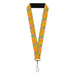 Lanyard - 1.0" - Furby Furbmoji and Furbish Phrases and Icons Orange/Pink/Purple Lanyards Hasbro   