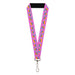 Lanyard - 1.0" - Fuby Furbmojis LOL Icons Collage Pinks/Blues Lanyards Hasbro   