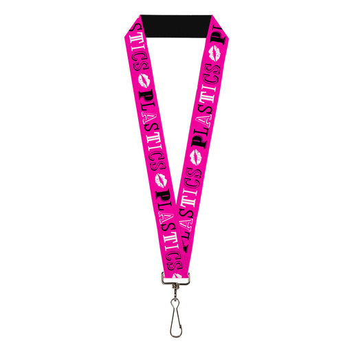 Lanyard - 1.0" - Mean Girls PLASTICS Collage Pink/Black/White Lanyards Paramount Pictures   