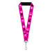 Lanyard - 1.0" - Mean Girls PLASTICS Collage Pink/Black/White Lanyards Paramount Pictures   