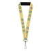 Lanyard - 1.0" - MEAN GIRLS Title Logo SO FETCH! Quote Collage Yellow/Pink/Blue Lanyards Paramount Pictures   