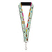 Lanyard - 1.0" - Monopoly Game Board Space Blocks Lanyards Hasbro   