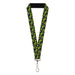 Lanyard - 1.0" - Masters of the Universe Skeletor Face Scattered Green Lanyards Mattel   