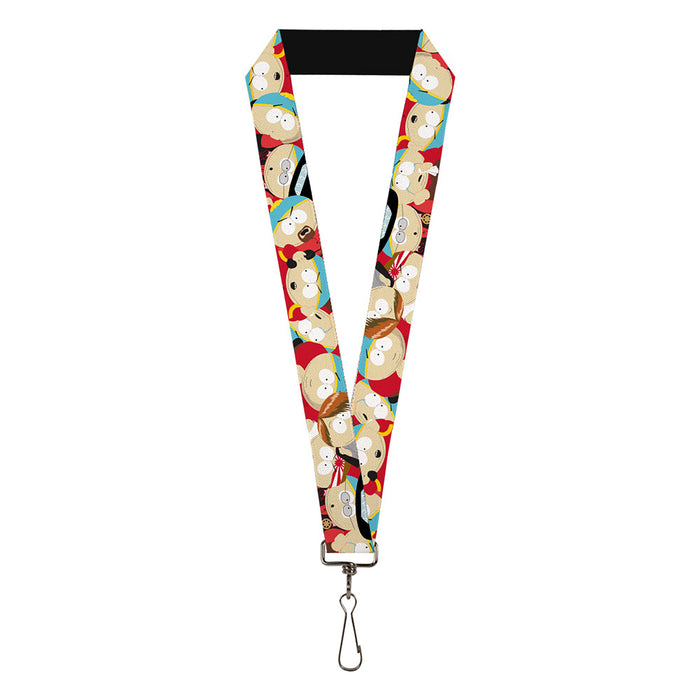 Lanyard - 1.0" - South Park Cartman Expressions Stacked Lanyards Comedy Central   