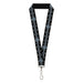 Lanyard - 1.0" - Star Wars Death Star and TIE Fighters Black/Grays Lanyards Star Wars   