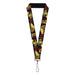 Lanyard - 1.0" - Transformers Generations BUMBLEBEE  G1 84 Poses Autobot Icon Black/Yellows/Red Lanyards Hasbro   