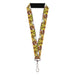 Lanyard - 1.0" - THIS IS FINE Question Hound Cafe Fire Comic Strip Blocks Lanyards KC Green   
