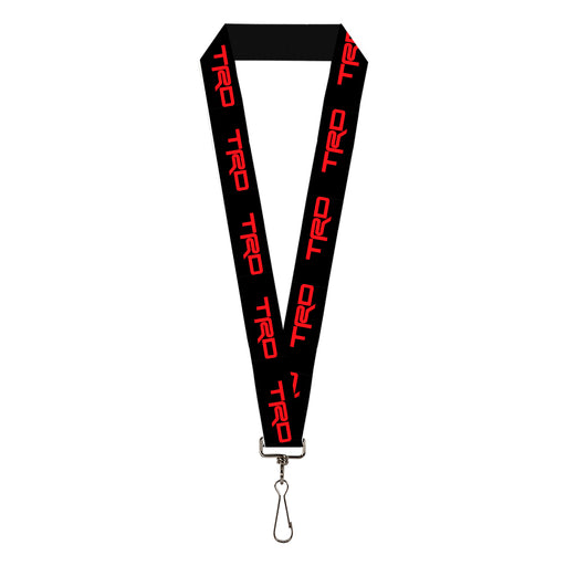 Lanyard - 1.0" - Toyota Racing Development TRD Logo Black/Red Lanyards Toyota