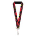 Lanyard - 1.0" - THE LOST BOYS Teeth Fangs Close-Up Title Logo Black/Reds/Yellows Lanyards Warner Bros. Horror Movies   